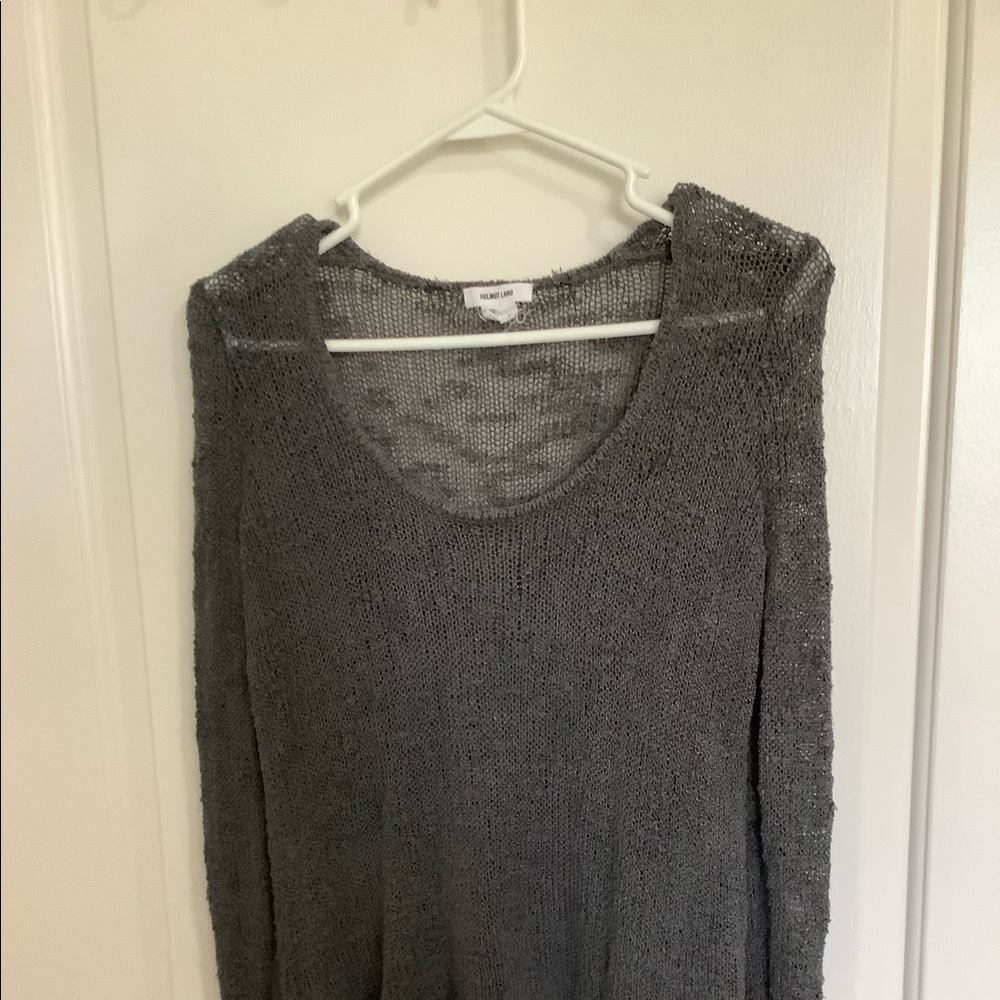 Helmut Lang asymmetrical sweater